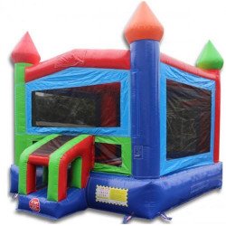 Rainbow Castle Bounce House